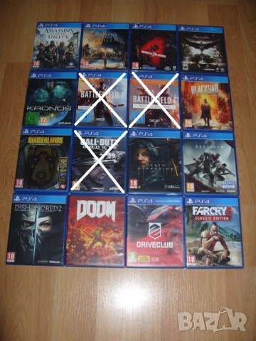 Игри за PlayStation 4, PS4 Част 3 - 12.78 € / 25лв за брой