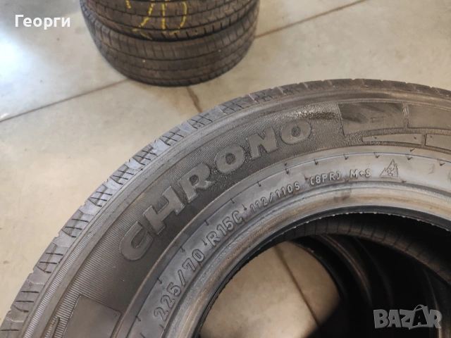 2бр. всесезонни гуми 225/70/15C Pirelli, снимка 4 - Гуми и джанти - 54718769