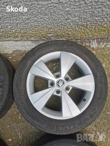 джанти Skoda 16 5x112 , снимка 4 - Гуми и джанти - 54812445