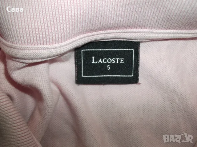 Тениски LACOSTE  мъжки,С-М, снимка 5 - Тениски - 55590529