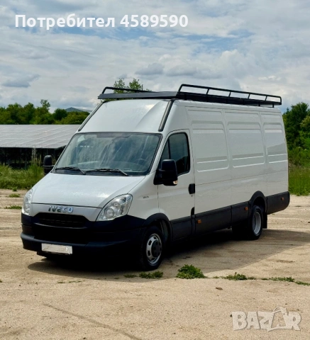 Iveco Daily 197км* MAXI XXL 4.70* КЛИМА* БАГАЖНИК* СЕРВИЗНА ИСТОРИЯ