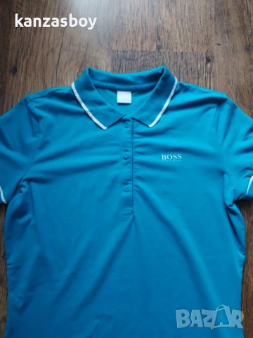 hugo boss - страхотна дамска тениска КАТО НОВА S, снимка 4 - Тениски - 54948442