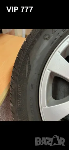 джанти в перфектно състояние с хубави гуми намират се в София;215/55/16, снимка 2 - Гуми и джанти - 55583718