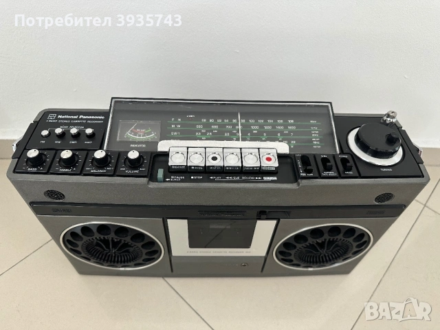 National Panasonic RS-466FDS boombox , снимка 4 - Радиокасетофони, транзистори - 54637619