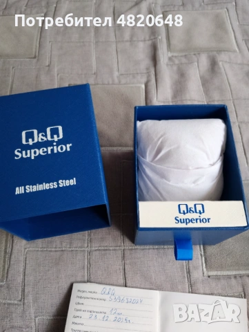 Часовник Q&Q Superior, снимка 9 - Мъжки - 54658360