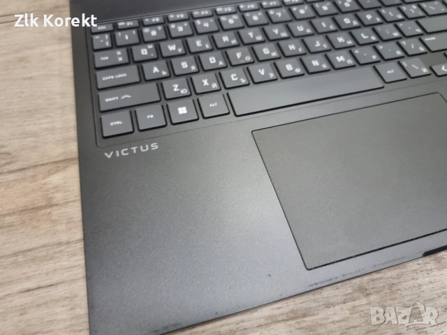 Лаптоп HP Victus Ryzen 7-7840HS/32GB/1TB SSD/GeForce RTX 4060, снимка 9 - Лаптопи за игри - 54368547