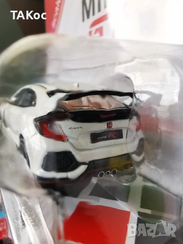 Mini GT 1:64 Honda Civic Type R FK8 #1, снимка 5 - Колекции - 54848981