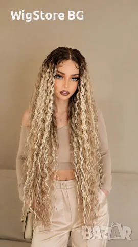 Руса nepyka afro curls lace front 100см