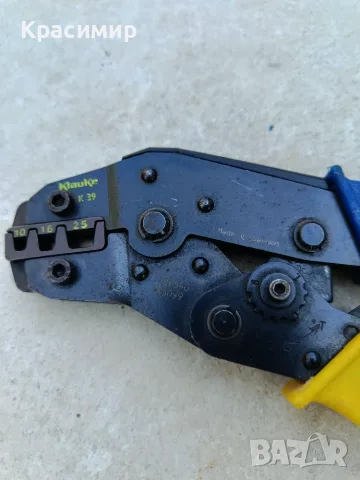 Кримпващи клещи "KIAUKE" Швеция, снимка 2 - Клещи - 55627566