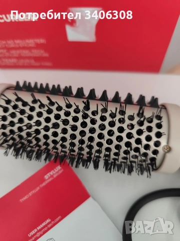 Чисто нова четка за коса на марката Tymo, снимка 2 - Преси за коса - 54102238