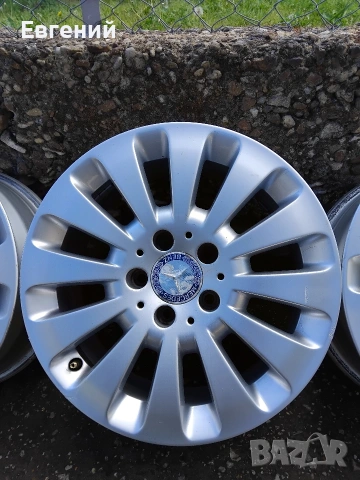 Джанти за Мерцедес Mercedes 5х112 16 7ж ет43 (W204) , снимка 2 - Гуми и джанти - 54595905
