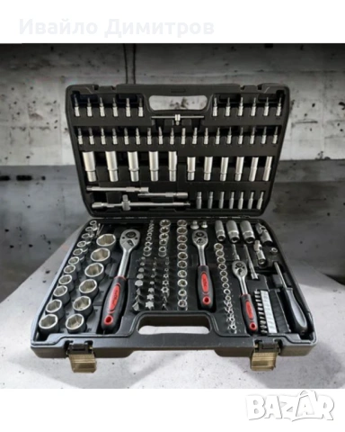 КУФАР С ИНСТРУМЕНТИ 172Ч UKC ГЕДОРЕ С 3БР ТРЕСЧОТКА