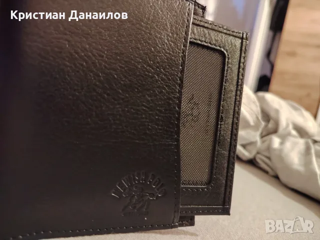 Мъжки портфейл от естествена кожа, снимка 5 - Портфейли, портмонета - 55365507