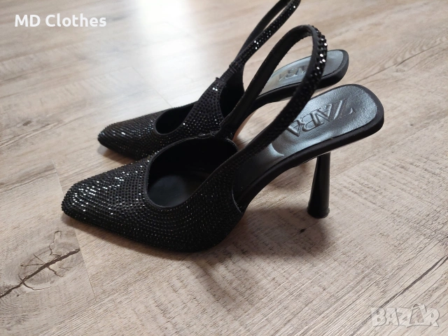 zara офиц.обувки 36ти ном.16евро, снимка 2 - Дамски обувки на ток - 54398470