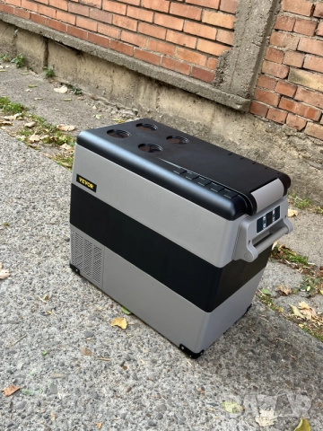 Нов 55L Компресорен фризер и хладилник за кола, -20°C, 12V, Bluetooth, за каравана бус тир, снимка 5 - Хладилни чанти - 55422812
