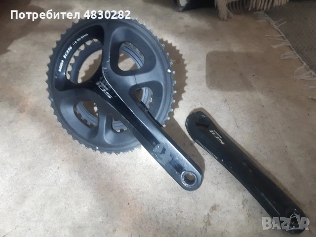 Курбели - FC-5800 / 170mm Сменено от работещо колело Курбел Shimano FC-5800 / 170mm