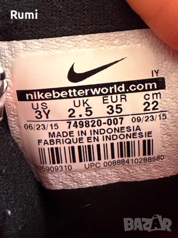 Оригинални маратонки NIKE FLEX EXPERIENCE 4 ! 35 н, снимка 4 - Маратонки - 24980084