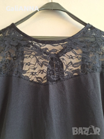 СТРАХОТНА ТУНИКА С ДАНТЕЛА 2XL-3XL, снимка 4 - Туники - 54813081