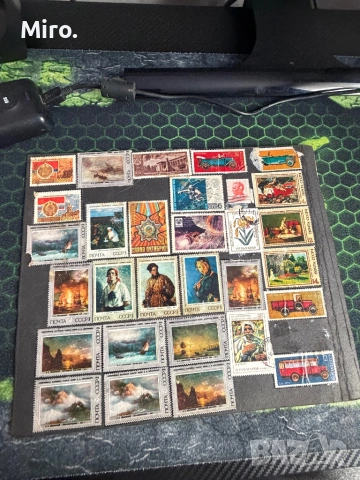 Пощенски марки БГ &ССР, снимка 4 - Колекции - 53957163