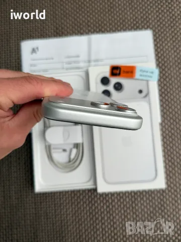 24 мес гаранция❗️  iPhone 17 Pro Max ❗️Лизинг от 41€/мес Silver ❗️ КАТО НОВ❗️256Gb⚠️, снимка 7 - Apple iPhone - 55395211