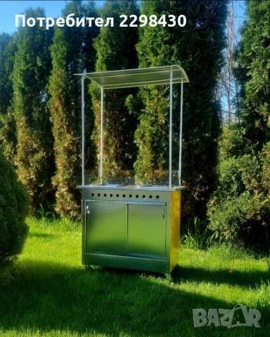 Количка за царевица на пара , снимка 3 - Колички за царевица - 54312601