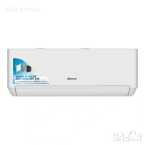 Климатик Инверторен DIPLOMAT DAW-180X Smart Winter, снимка 2 - Климатици - 54629464