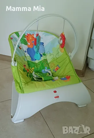 Mclaren количка + Fisher Price шезлонг, снимка 5 - Детски шезлонги - 55508177