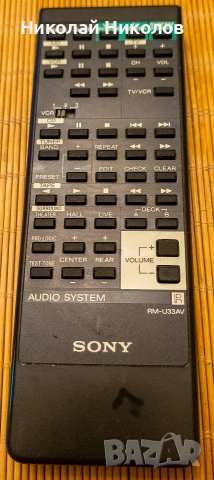 SONY RM-U33AV дистанционно