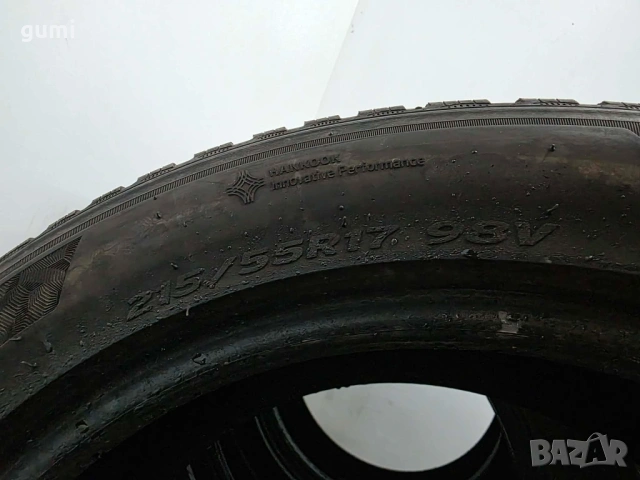 4бр зимни гуми 215/55/17 HANKOOK L05794 , снимка 6 - Гуми и джанти - 54696770