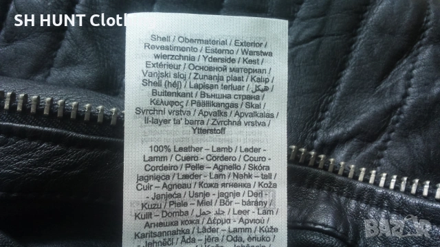 Jack & Jones RICHARD LEATHER Jacket Размер L мъжко яке естествена кожа 15-27, снимка 16 - Якета - 54803773