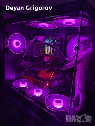 Мощен Геймърски Компютър / Ryzen 7 5800X / RTX 3060 Ti iChill / 16GB RAM / Водно охлаждане, снимка 2 - Геймърски - 55248573