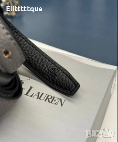 колани от естествена кожа в кутия 2см Ralph Lauren , снимка 6 - Колани - 54831983