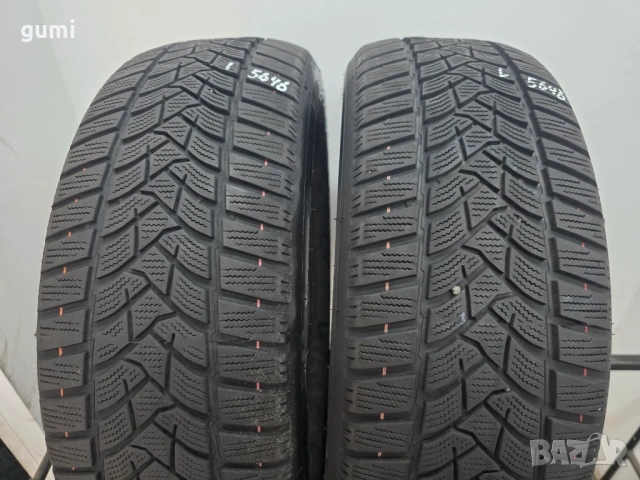 2бр зимни гуми 205/60/16 DUNLOP L05646, снимка 3 - Гуми и джанти - 54528374