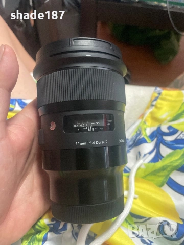 Обектив Sigma 24mm f/1.4 DG HSM Art