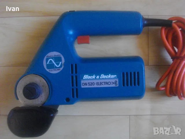 Оригинална ел. ножица за рязане на ламарина табак плат BLACK DECKER DN520 ELECTRO Made in GERMANY