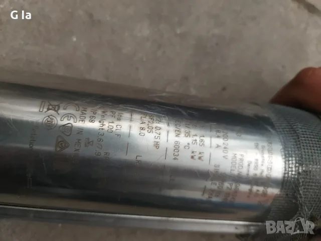 Сондажна помпа Grundfos SQ 3-55 (0.89 kW) в комплект с кабел и стоманено въже, снимка 5 - Други - 55458177