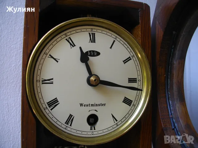 СТАР МАЛЪК СТЕНЕН ЧАСОВНИК KKK WESTMINSTER , снимка 7 - Антикварни и старинни предмети - 55406026