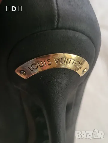 LOUIS VUITTON оригинални 37- 37,5, снимка 2 - Дамски обувки на ток - 55330815