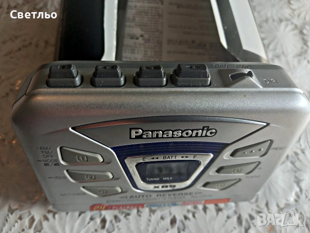 Уокмен Panasonic RQ-CR15V Касетен аудио плеър, снимка 4 - Други - 54675107