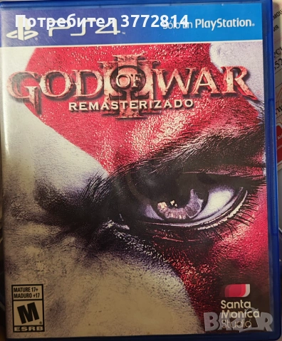 Игра за PS4 god of war 3 remastered 
