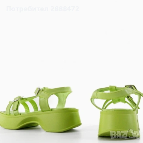 Дамски сандали естествена кожа , снимка 2 - Сандали - 55165079