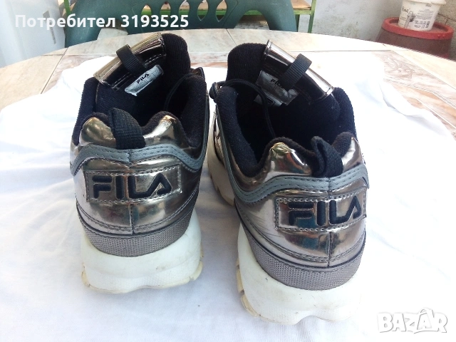 Маратонки FILA GUN METAL 41 размер, снимка 3 - Маратонки - 55156640