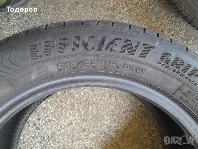 Продава една гума 215 55 16 цола,Goodyear, снимка 2 - Гуми и джанти - 55642293