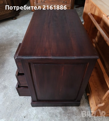 Дъбов TV / телевизионен шкаф , снимка 3 - Шкафове - 55240557