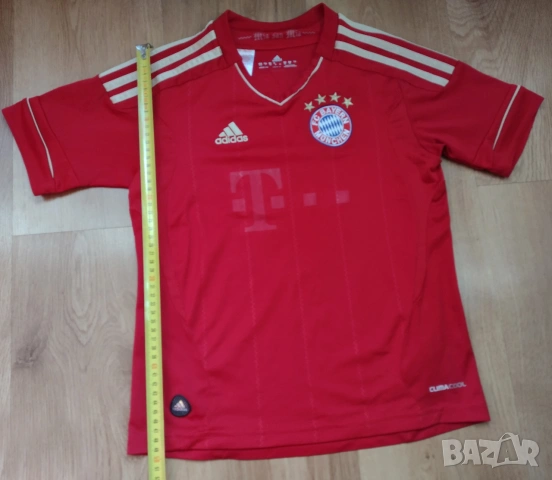Bayern Munchen / Adidas - детска футболна тенниска на Bayern Munich , Байерн Мюнхен, снимка 6 - Детски тениски и потници - 55015562