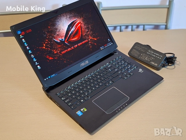 ГЕЙМЪРСКИ ЗВЯР ASUS ROG G750JM - КАТО НОВ | Intel i7 | 16GB RAM | 512GB SSD + 1TB HDD | Нова БАТЕРИЯ, снимка 3 - Лаптопи за игри - 54684263