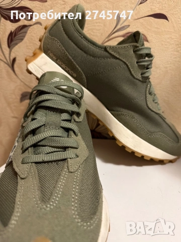 New Balance Olive Green 327 Trainers, снимка 2 - Маратонки - 54715270