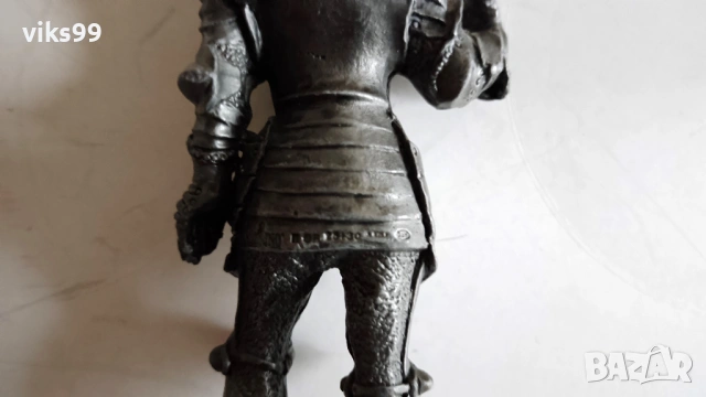 VINTAGE Оловен Рицар Magrino 14 см., снимка 3 - Колекции - 54014703