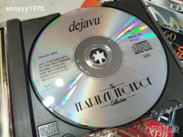 MARILYN MONROE DVCD MADE IN SWISS 1906261658H2E7R, снимка 11 - CD дискове - 54971889