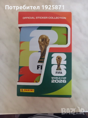 Panini Стикери FIFA World Cup 2026 метална голяма кутия , снимка 2 - Колекции - 54782697